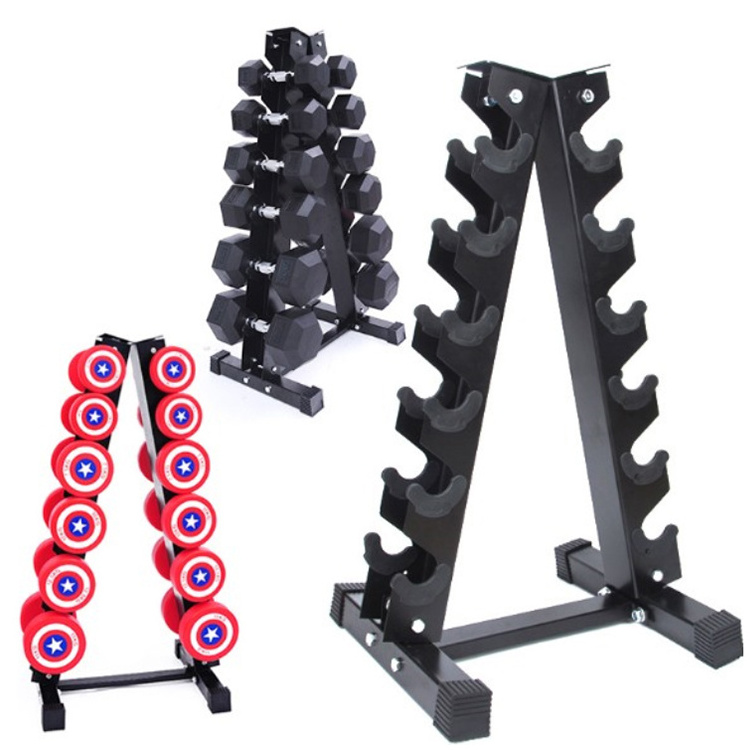 Wholesale Price Dumbbell Rack 3 Tier Dumbbell Rack Set Of Dumbbells With Rack