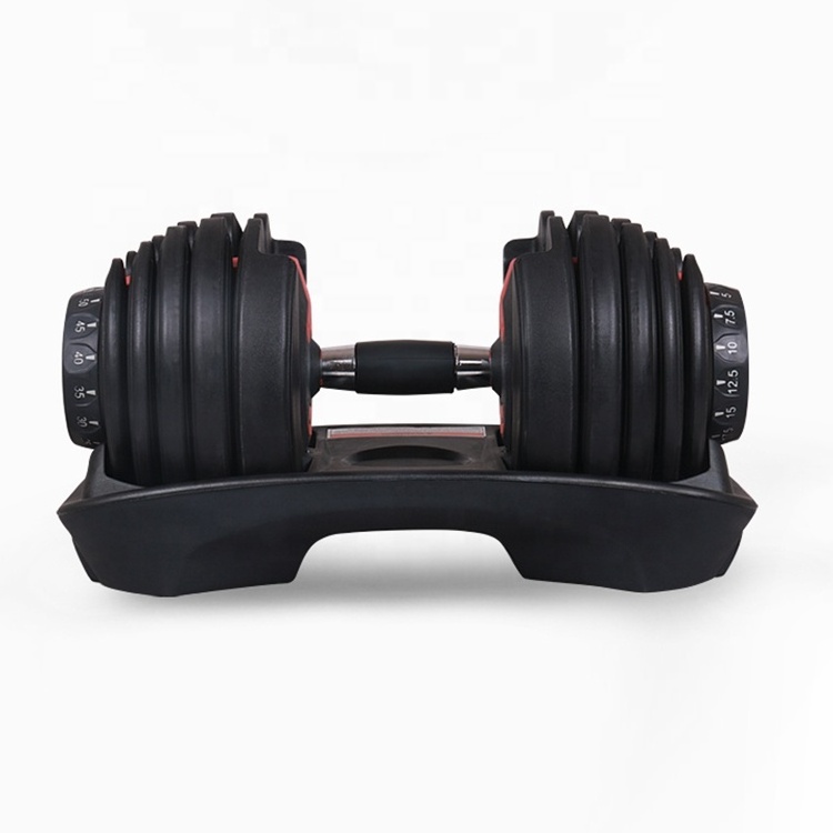 Weight Lifting Training Quick Lock 90 Pounds Dumbbells 90lbs Weights Set Adjustable Dumbbell 90lb