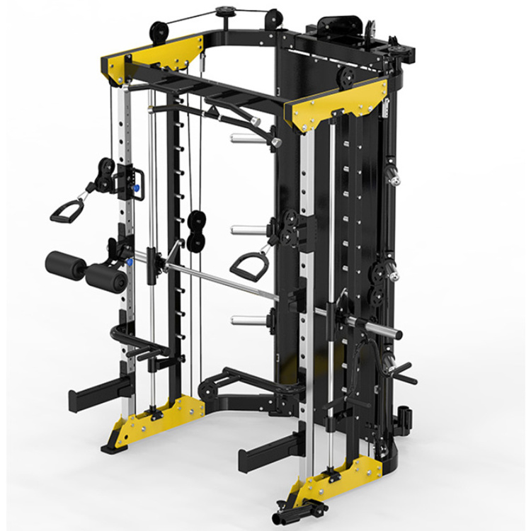 Squat Stand Weightlifting Multi-Function Smith Machine For Home Use Home Smith Machine