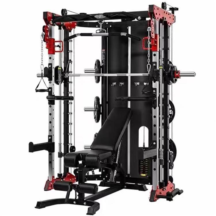 Squat Stand Weightlifting Multi-Function Smith Machine For Home Use Home Smith Machine