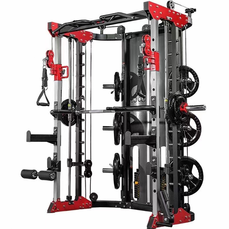 Squat Stand Weightlifting Multi-Function Smith Machine For Home Use Home Smith Machine