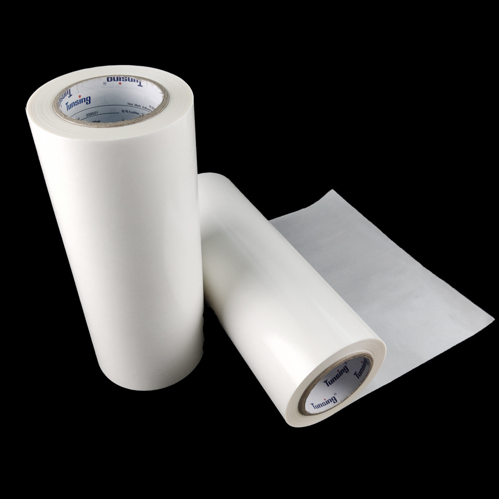 Low Temperature  Hot Melt Adhesive Film Glue Double Side Tpu Polyurethane Sealants for Bonding Leather Embroidery