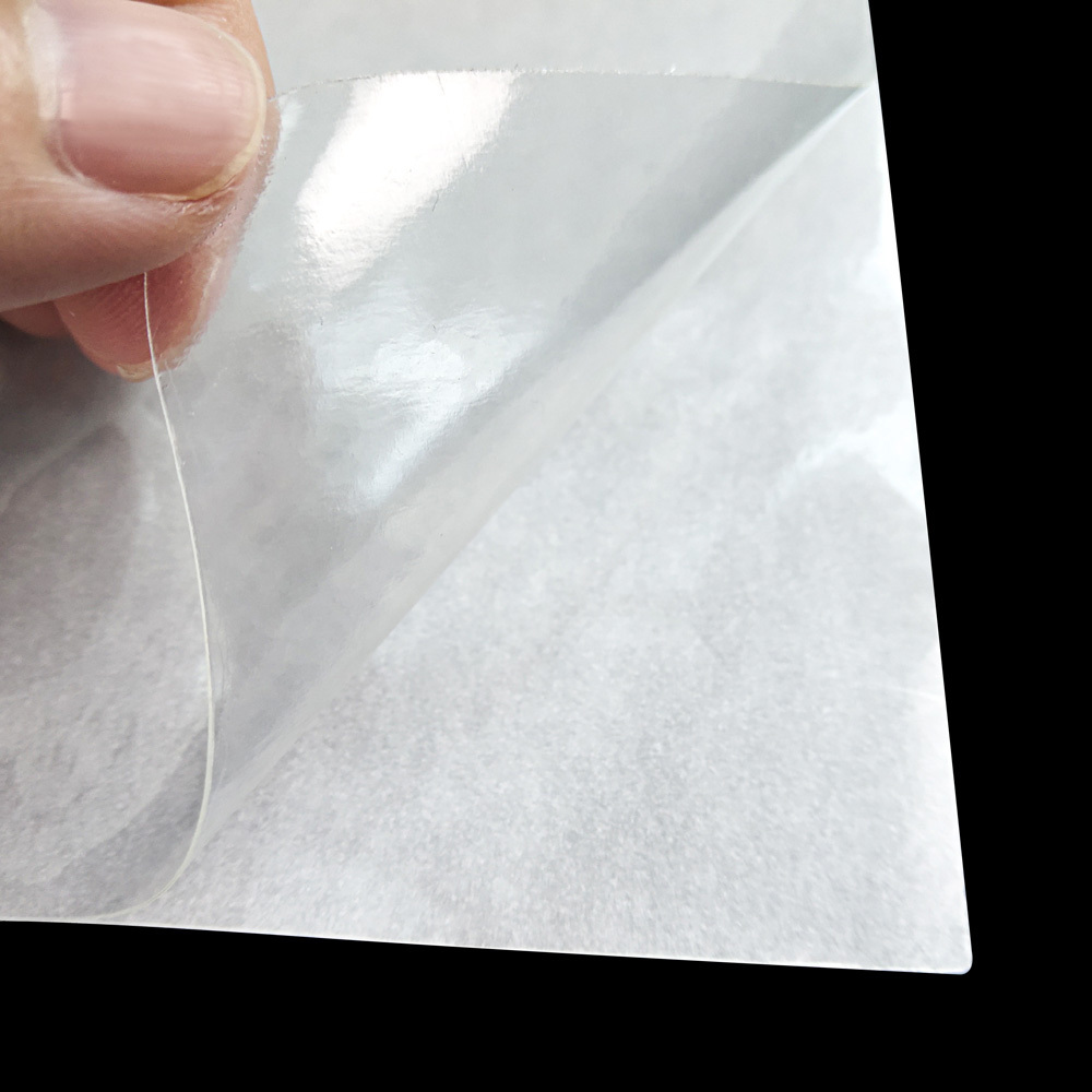 Transparent self adhesive PO Hot Melt Adhesive Film Glue Roll for Rhinestone