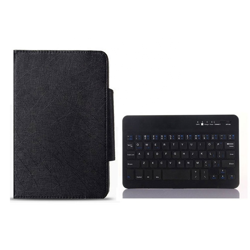 OEM ODM Foldable Tablet Keyboard Case Keyboard Wireless For Samsung S6 Lite 10.4inch PU Leather Keyboard Case