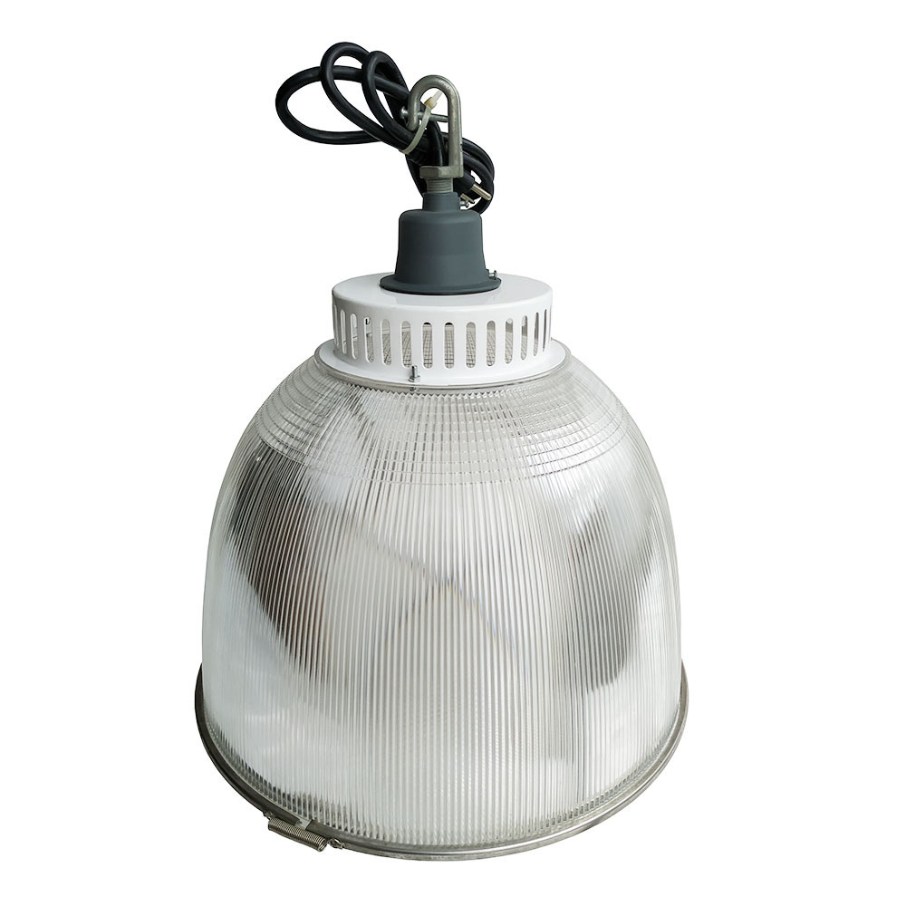 Industrial minimalism PC cover LED bulb studio work shop ceiling hang high bay lamp lighting