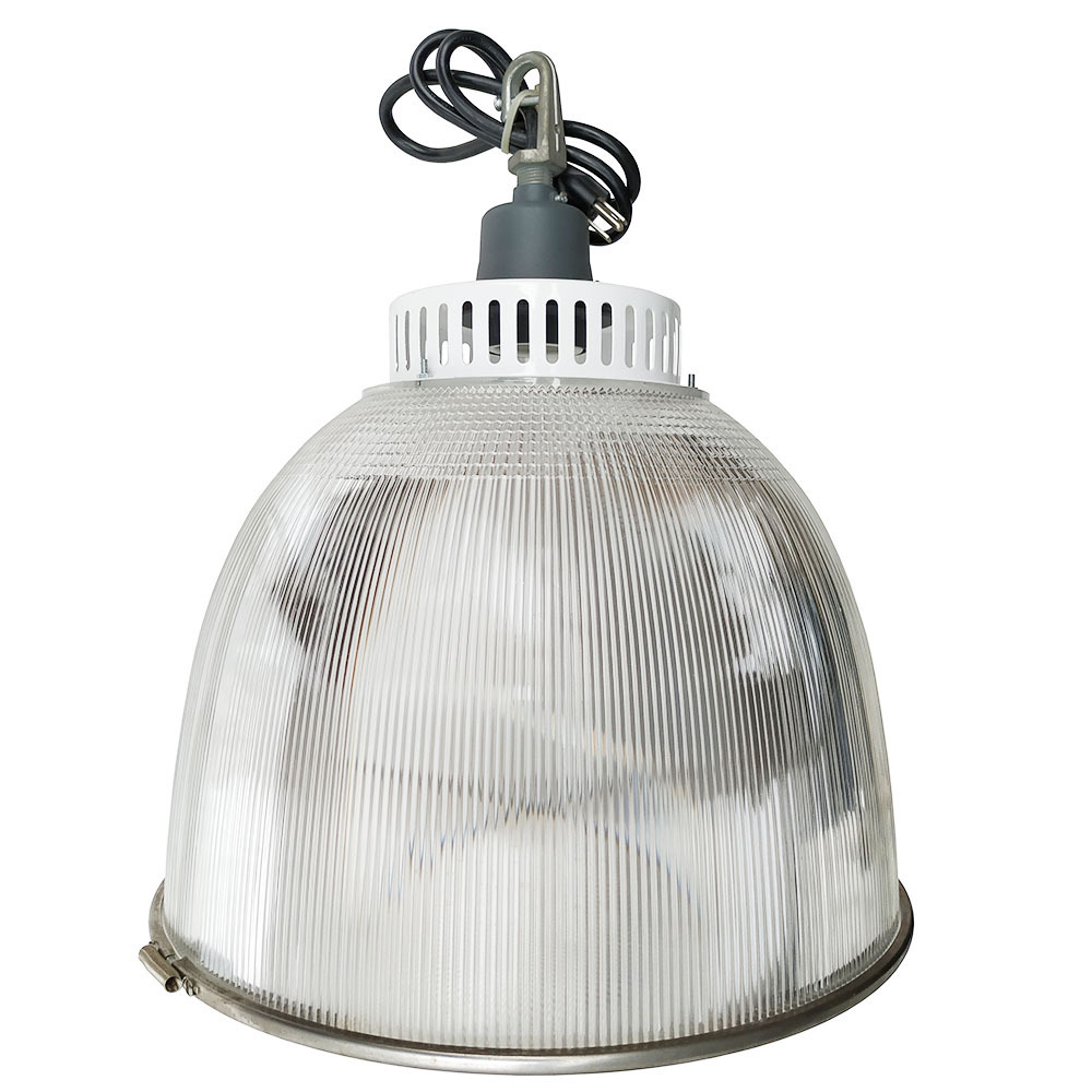 Industrial minimalism PC cover LED bulb studio work shop ceiling hang high bay lamp lighting