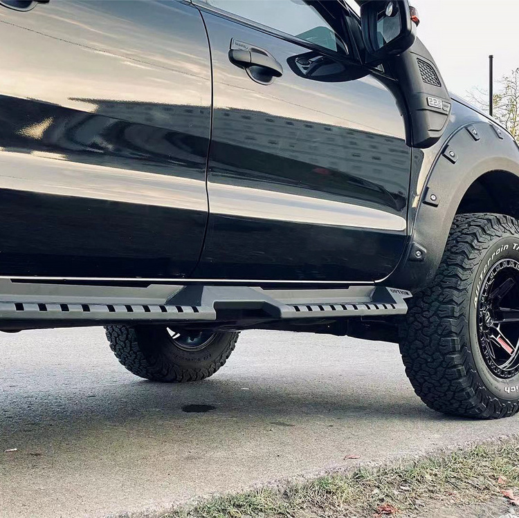 4X4 Factory New Design Iron Steel Universal Pickup Running Board Side Step for Ford Ranger HILUX TACOMA Dmax