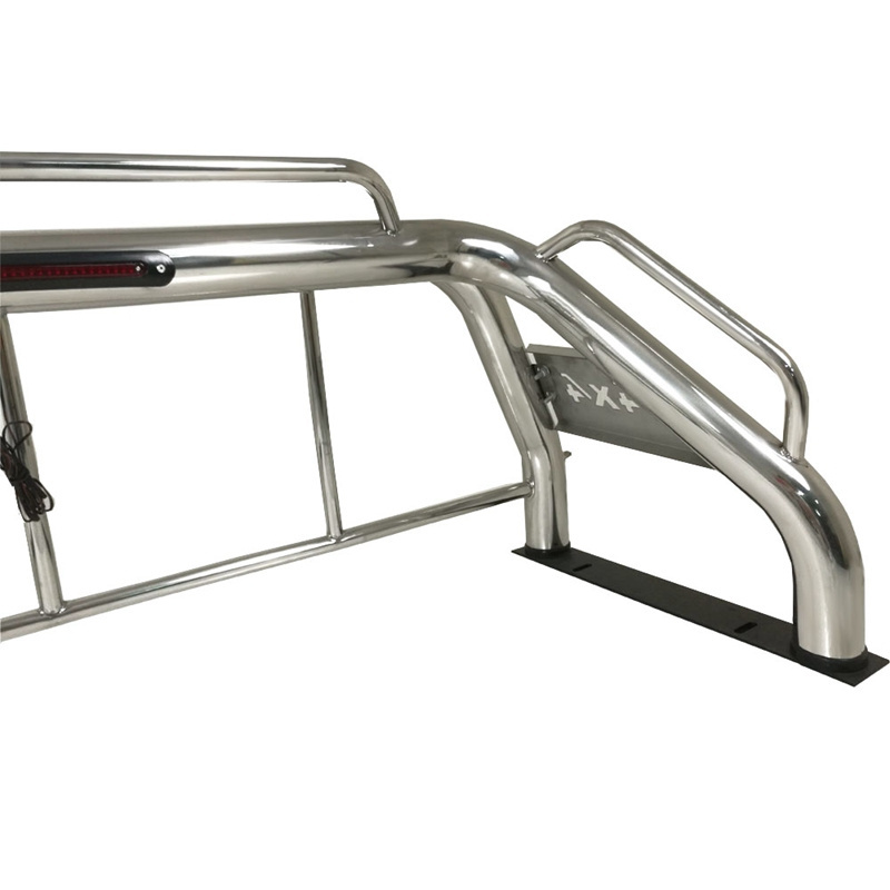 Stainless Steel 201 exterior accessories Roll Bar For Hilux Vigo 2009-2014 barra antivuelco de recogida