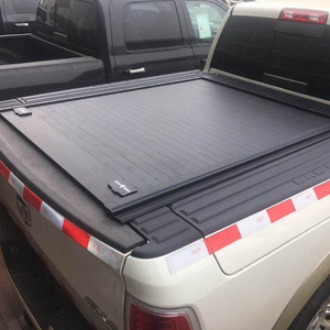 Aluminum Hand Roller Lid  Bed Tonneau Cover With Lock For Hilux Revo 2015+