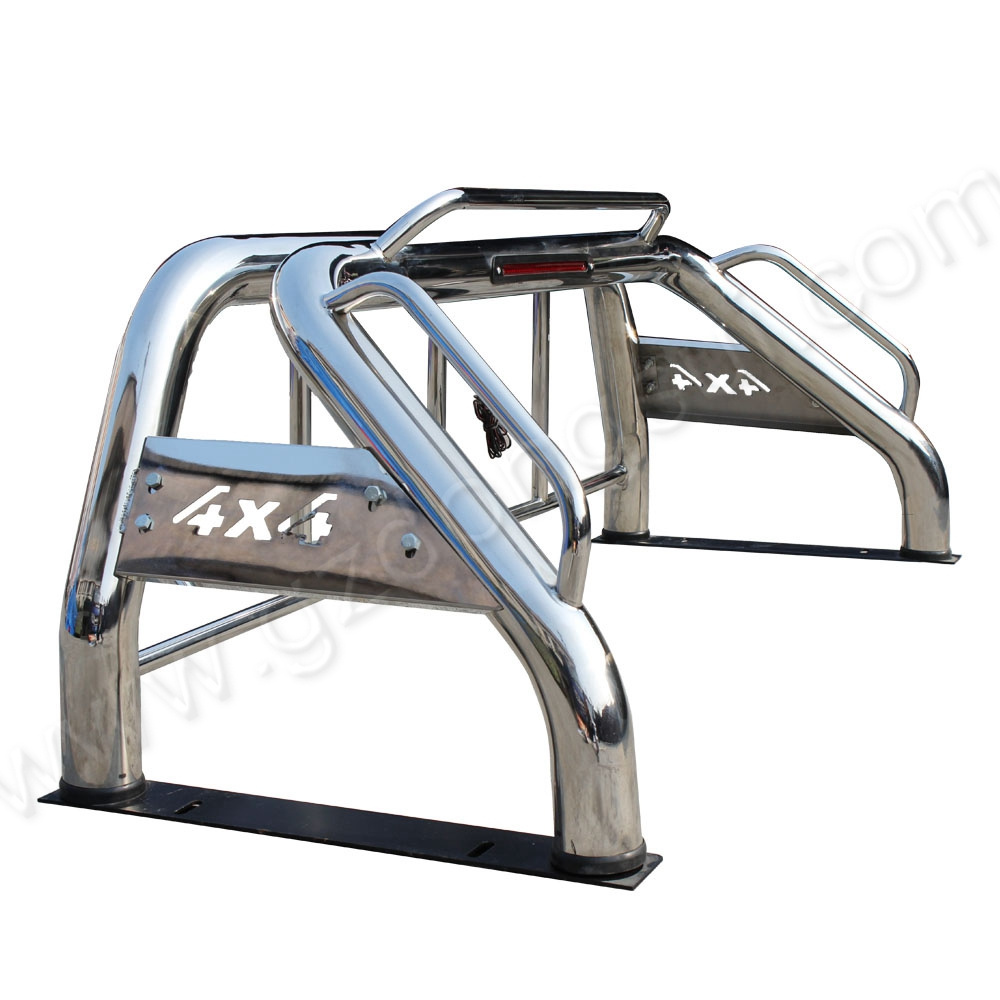 Stainless Steel 201 exterior accessories Roll Bar For Hilux Vigo 2009-2014 barra antivuelco de recogida