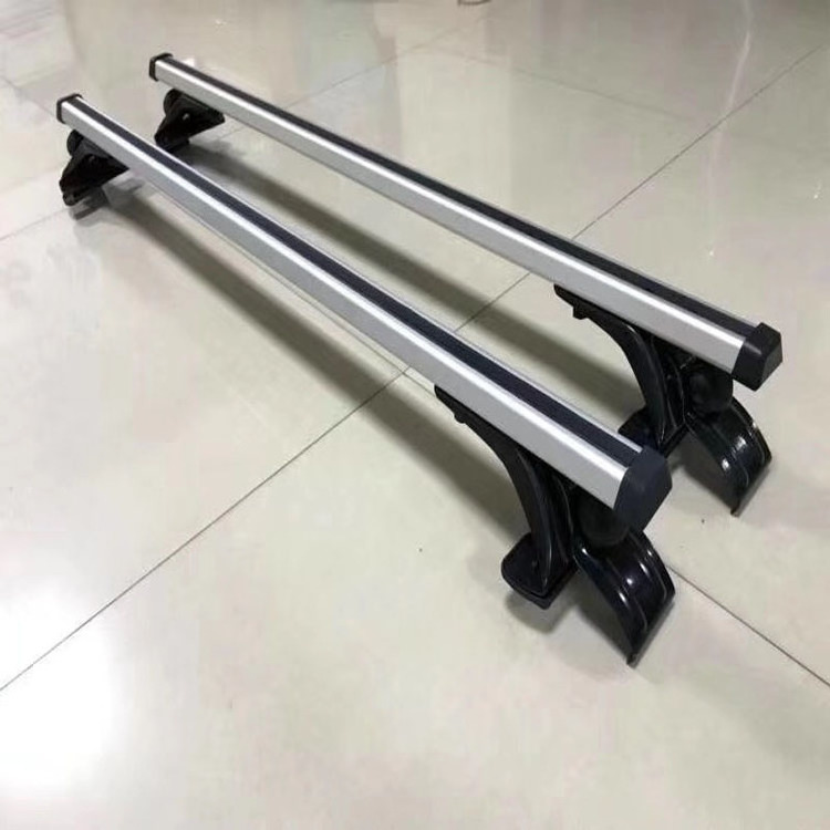 Aluminium Alloy Universal roof rack Cross Car universal Roof Rails silver color car part for auto racks Roof bars