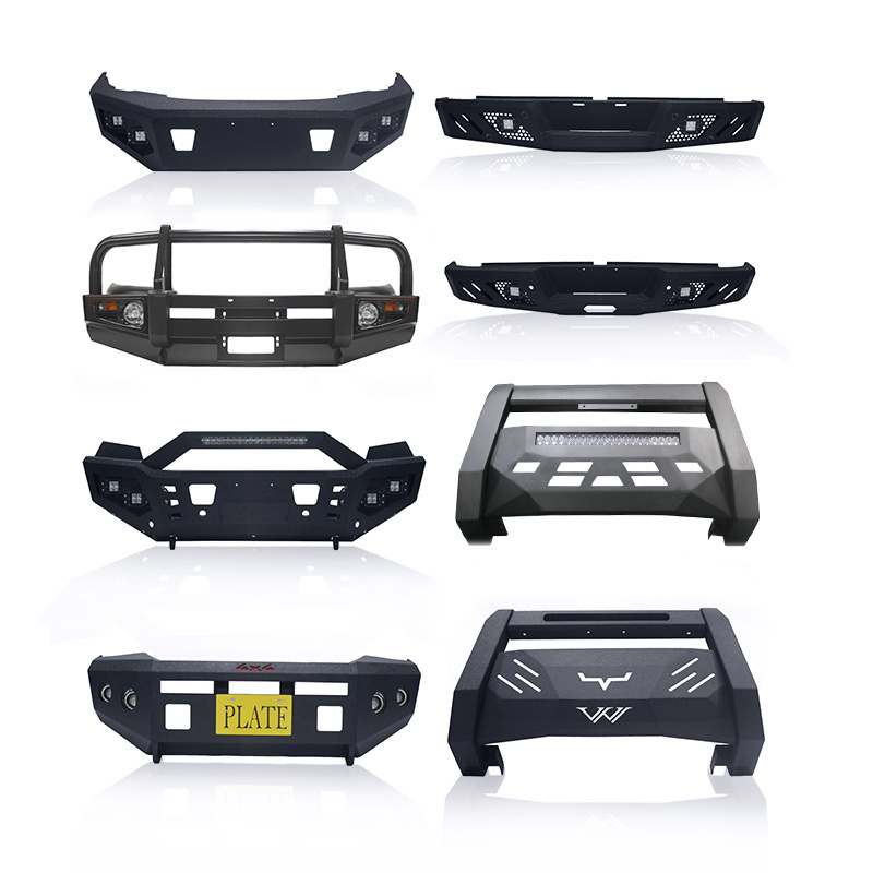 Steel Nudge Bar Bull Bar Front Bumper for Toyota Hilux Vigo Revo Rav4 Prado Ford Ranger F150 Np300 Patrol Pajero Triton Isuzu