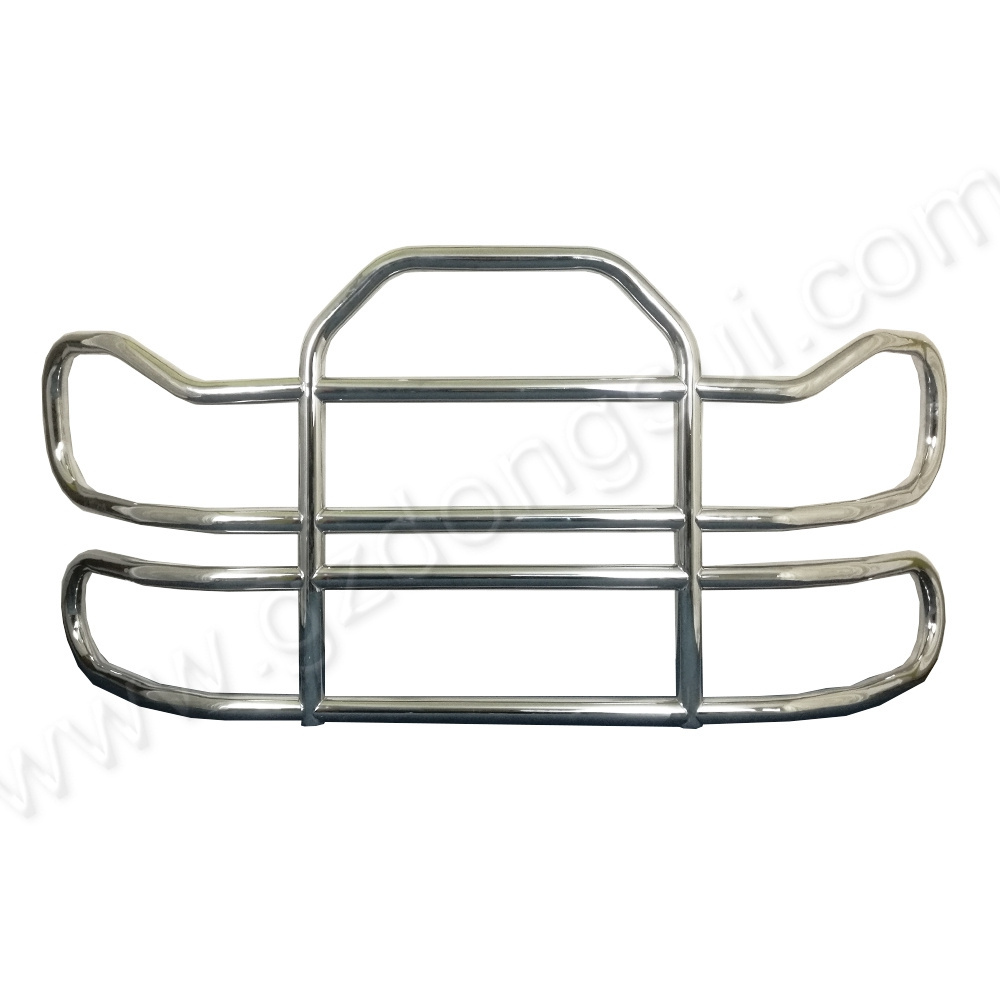 Stainless Semi Heavy Duty Big Trucks Front Bumper Bull Bar Deer Grille Guard for Truck Freightliner Cascadia Volvo Vnl Kenworth