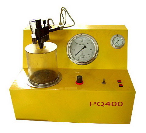 Double spring nozzle gasoline injector tester PQ400 diesel fuel injector test bench