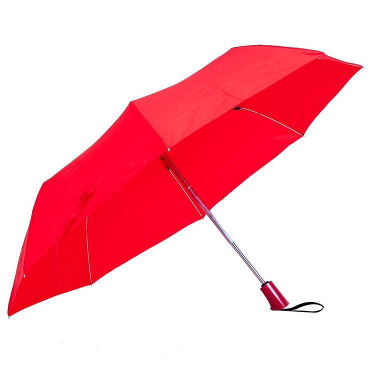 China Top Umbrella Supplier 3 fold automatic open & close windproof & waterproof folding umbrella with custom print