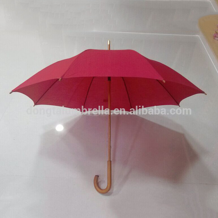 High Quality Popular Wedding white Umbrella Wooden