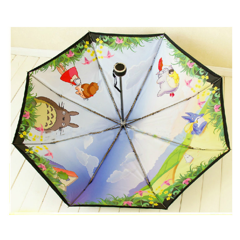 Foldable inside out custom printing beach parasol kid umbrella