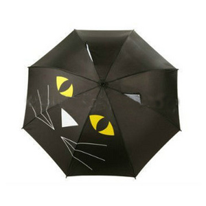 Delicate adult cat animal design umbrella with 2 beautiful ears