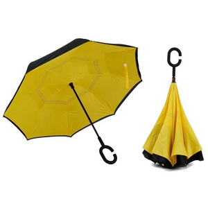 Dogs printing easy touch compact reverse umbrella custom umbrella