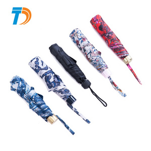 Wholesale Ultra Light Mini Portable 3 Fold Travel Umbrella