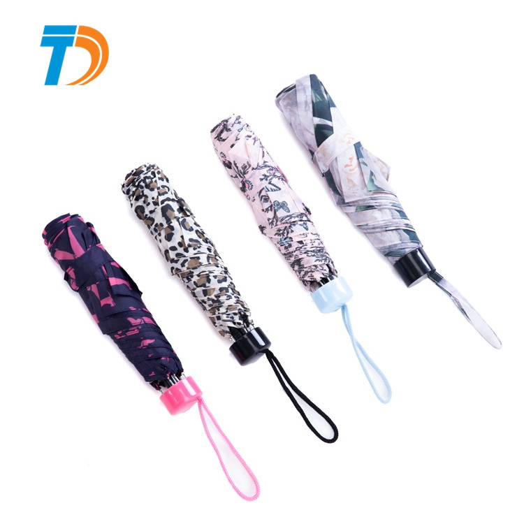 Wholesale Ultra Light Mini Portable 3 Fold Travel Umbrella