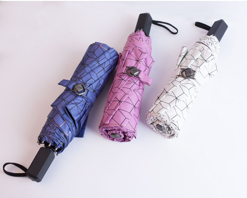 3 fold umbrella uv protection folding umbrella