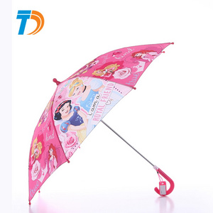 Small Strong Long Handle Sun Umbrella For Rain Child Kid Umbrellaella