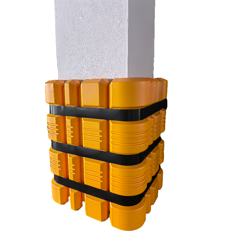 Big Column protection for square lad-bearing pillars or for columns warehouse protector