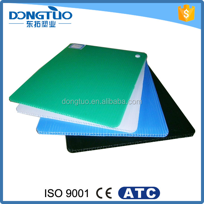 Customized pp board high quality pp boards plastic corrugated sheet