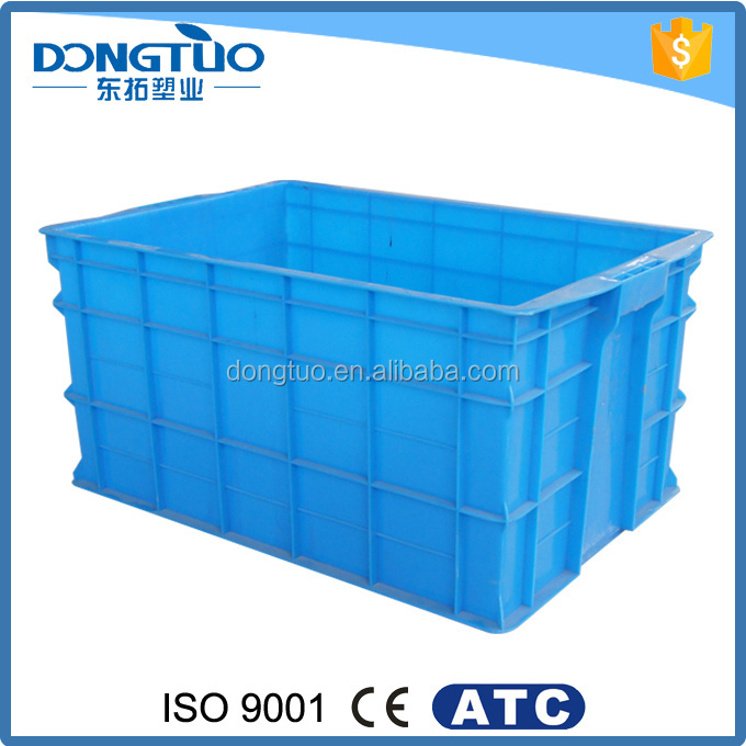 New design custom plastic solid turnover box hot sale large plastic water containers