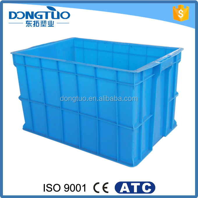 New design custom plastic solid turnover box hot sale large plastic water containers