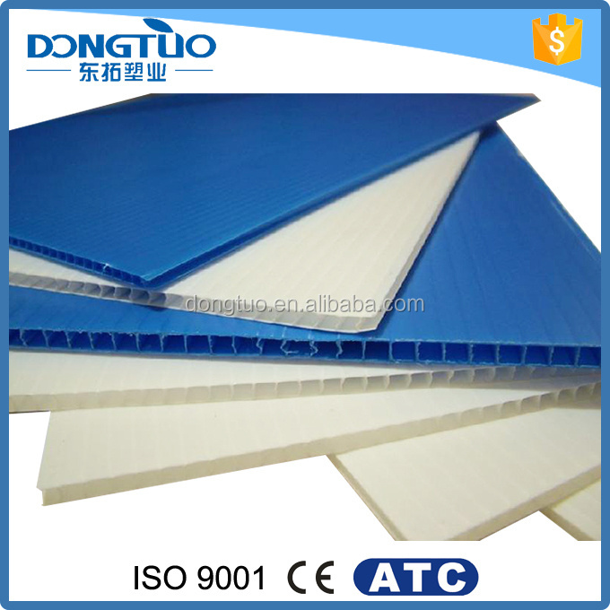 Customized pp board high quality pp boards plastic corrugated sheet