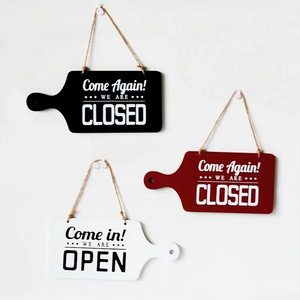 Retro Shop Coffee Hanging Porch Sign Door Plate Wall Sign Wooden Sign For Decoration