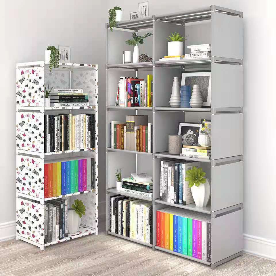 Multi-purpose Cube Storage Shelves Closet Bedroom Organizer Bookshelf Bookcase for Bedroom Living Room Small Spaces