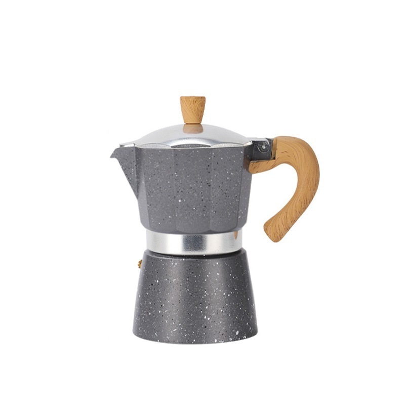 Mocha Kettle, Italian Coffee Maker, Manual Cuban Coffee Percolator Machine Italian Espresso Greca Coffee Maker