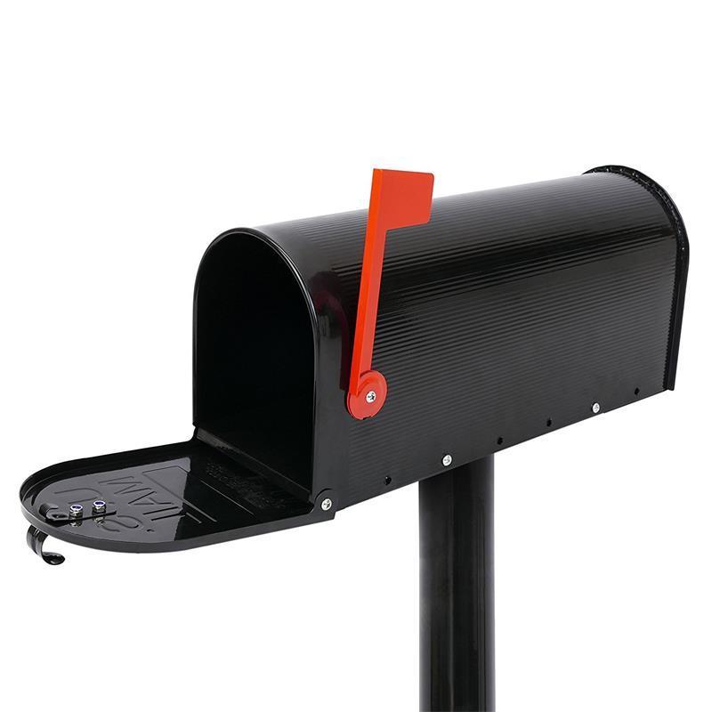 Factory Supply Outdoor Rust proof wall-mounted mailbox Galvanized Steel Mail box