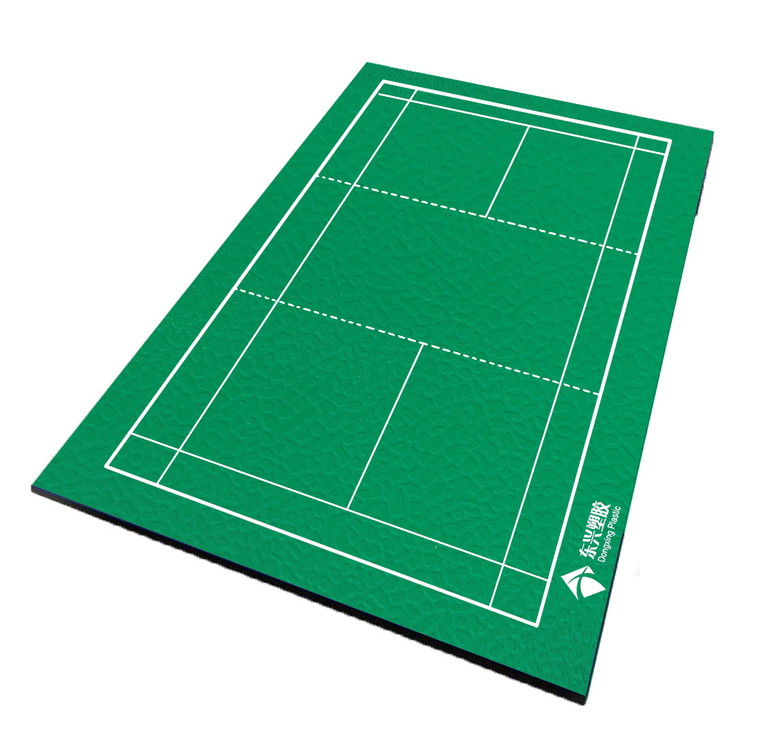 4.5mm Wholesale price badminton court mat with CE BWF ISO badminton court