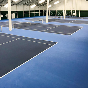 ITF certified multi purpose sports court flooring indoor tennis court floor anti slip surface