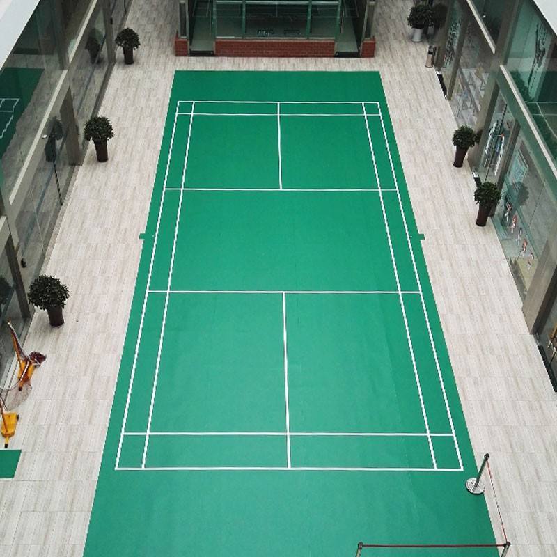 BWF Approved Badminton Floor Mat Indoor Sport Flooring Badminton court mat