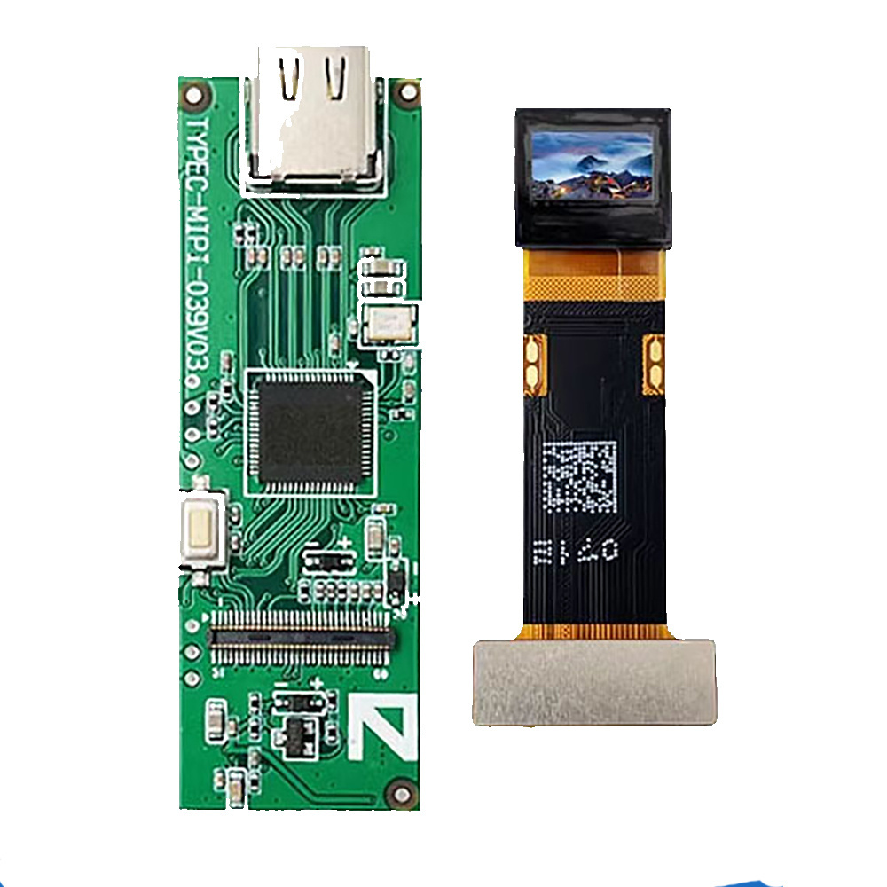 B039FH8A0 Night Vision Device 0.39inch AMOLED PCB Board 1920*1080O Mini Screen MIPI lCD Module AR VR Type c 0.39 OLED display