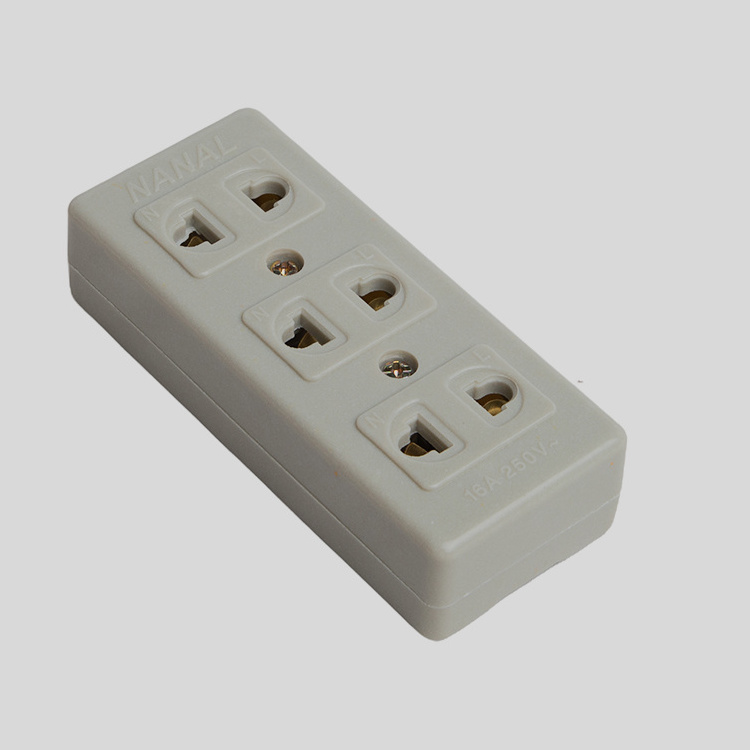 WS666 Switch And Cheap Outdoor Weatherproof Outlet Power Strip Interior Socket