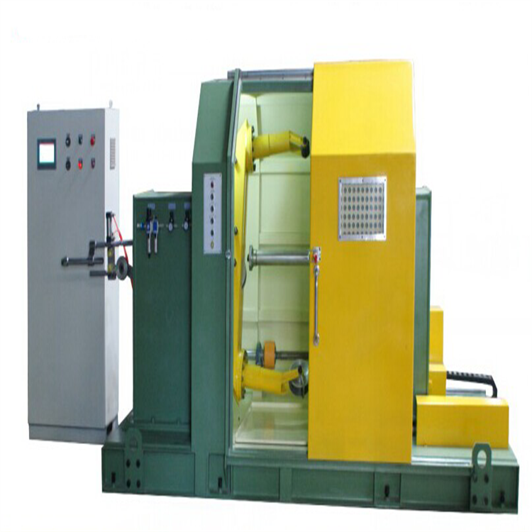 630mm PLC Cantilever Single Twisting Machine for Stranding Cable Manufacturing Equipment