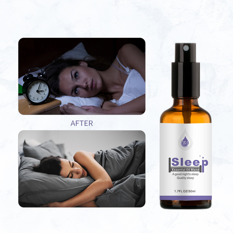 private label Lavender Sleeping Pillow Spray Deep Sleep Pillow Spray With Lavender Essential Oil For Smoothing Relaxing Rest