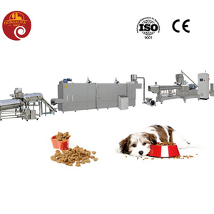 Industrial Animal Food Production Line Pet Dog Cat Pellet Food Machine Processing Extruder Manufacturers