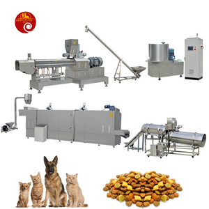 High Efficiency Fully Automatic Industry Pet Food Processing Line Dog Cat Food Machinery Bird Food Making Processing Machine