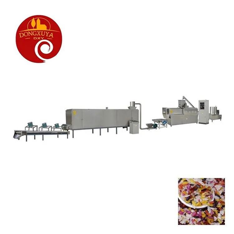 Instant Rice Food Machine Processing Line Nutritional Rice Artificial Snacks Extruder Making Machines