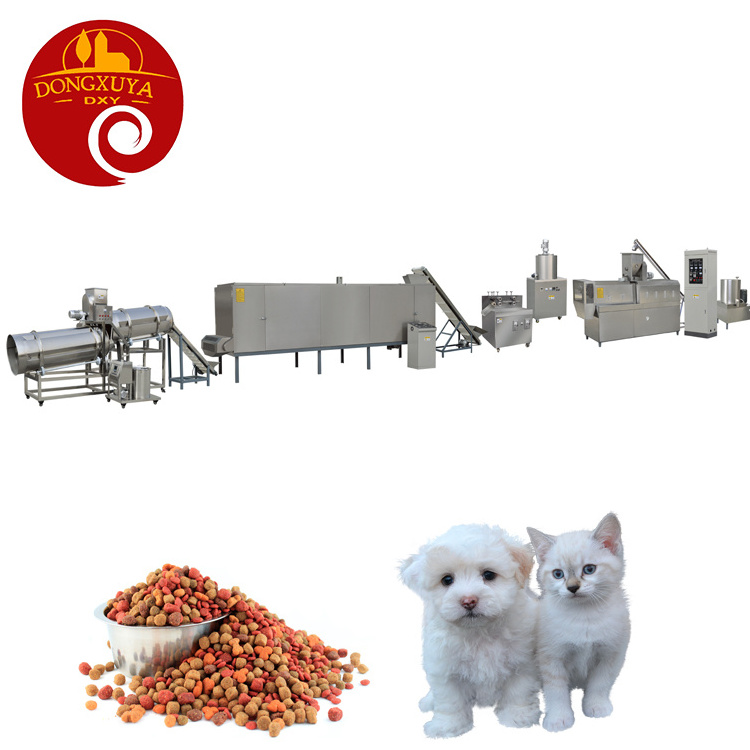 500kg Automatic Industry Dry Pet Animal Food Full Production Line Processing Machine Kibble Dog Food Making Machine