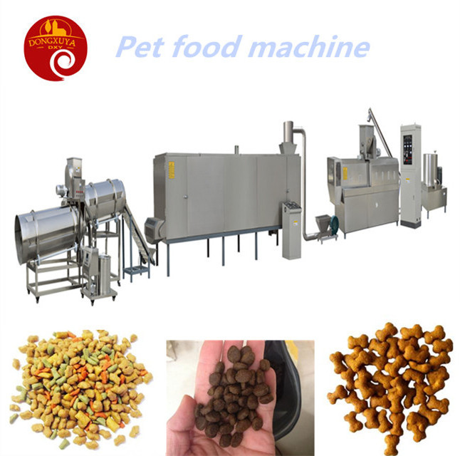 High Efficiency Fully Automatic Industry Pet Food Processing Line Dog Cat Food Machinery Bird Food Making Processing Machine