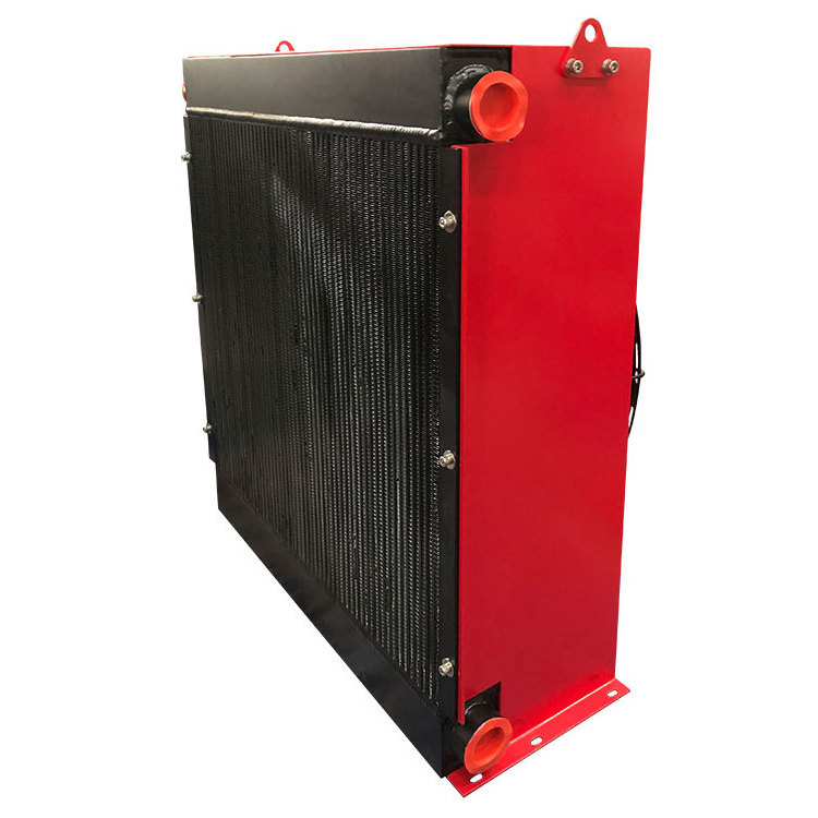 Air After cooler with Pneumatic Motor for Air Compressor Hydraulic Shell Tube Heat Exchange marine diesel plate heat  oil cooler