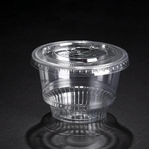 High Quality Pet Yogurt Cup 7 Oz Large Capacity Takeaway Disposable Ice Cream Container Clear Plastic Cup